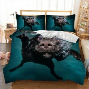Housse de Couette Chien nageur