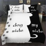 housse de couette coté chien