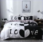 housse de couette couple amour