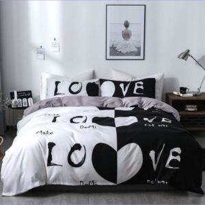 housse de couette couple amour