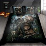 housse de couette tête de mort