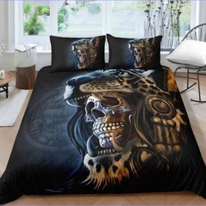 housse de couette crane chef de tribu