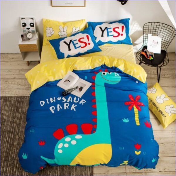 housse de couette dinosaure