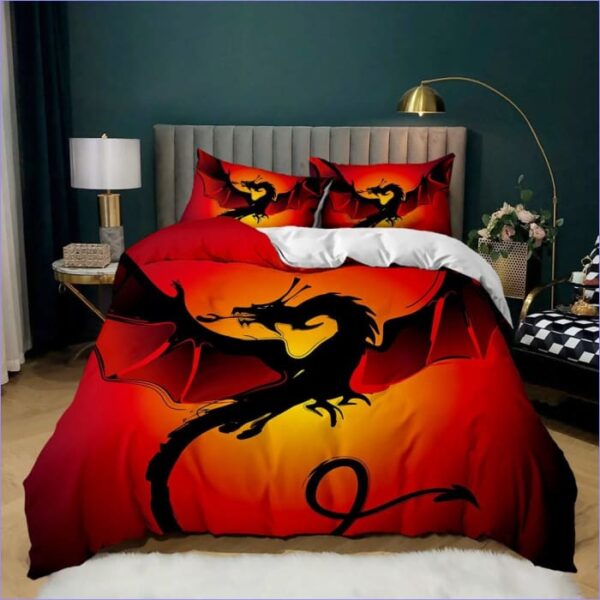 housse de couette dragon légendaire