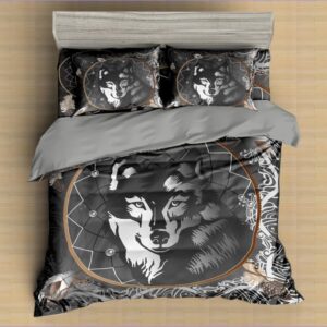 Housse de Couette Emblème Loup
