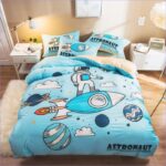 housse de couette enfant fusée