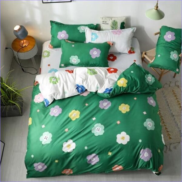 housse de couette enfant nature fleurie