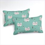 motif loup enfant couette