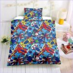 housse de couette enfant voiture de course