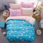 housse de couette avion en papier