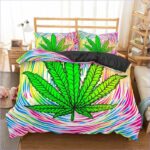 design feuille de cannabis pour chambre