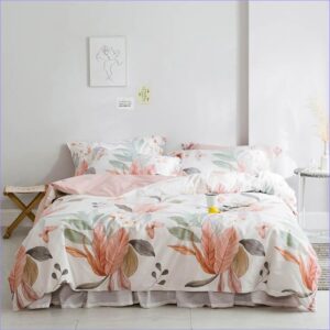 housse de couette feuilles automne