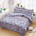 housse de couette fleurie fleurs pastelles