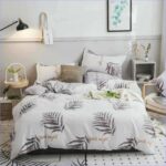 housse de couette fleurie élégante