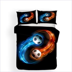 housse de couette foot yin yang