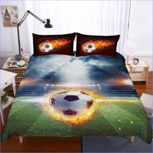 housse de couette football 1 personne