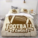 housse de couette football américain vintage