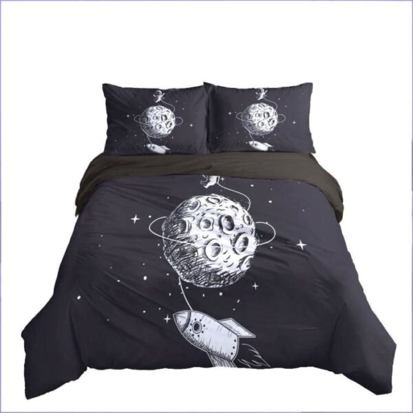 Housse de Couette Fusée pour enfant