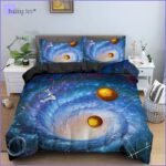 housse de couette galaxie lointaine