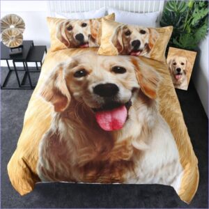 housse de couette golden retriever