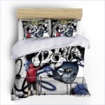 housse de couette graffiti