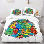 housse de couette graffiti good vibes