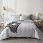 housse de couette grise nordique