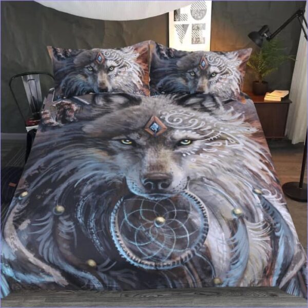 Housse de Couette Guerrier Loup