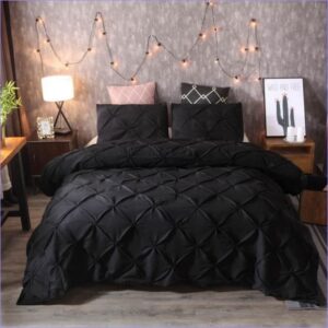 Housse de Couette Hotel Luxe Noire