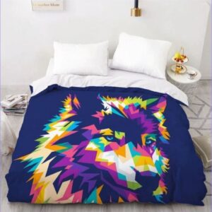 Housse de Couette artistique Husky