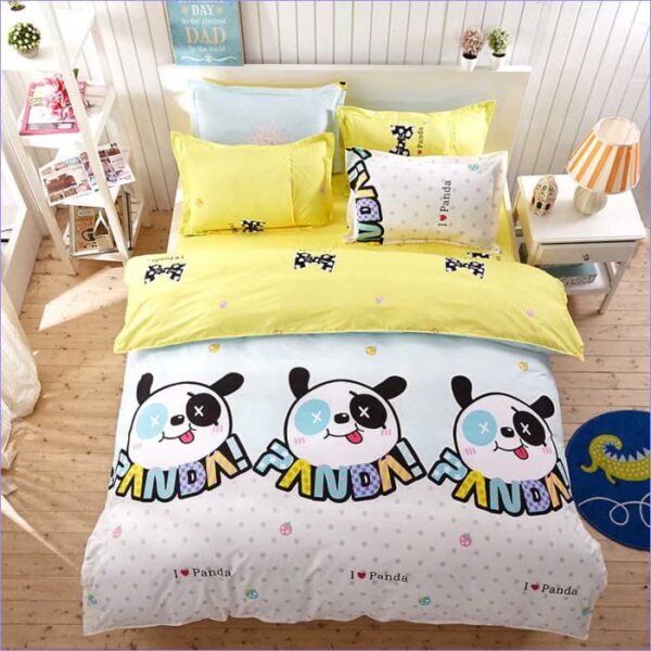 housse de couette panda