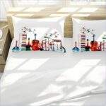 linge de lit thème musique