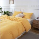 luxe literie jaune