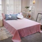 motif lapins sur fond gris
