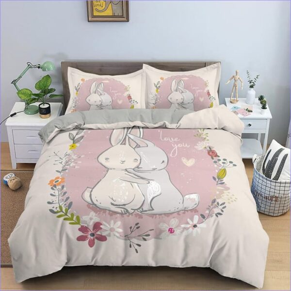 Housse de Couette Lapin - Love You