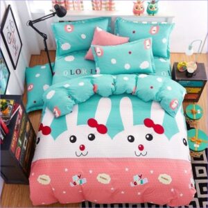 Housse de couette lapin
