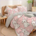 parure de lit lapin douceur