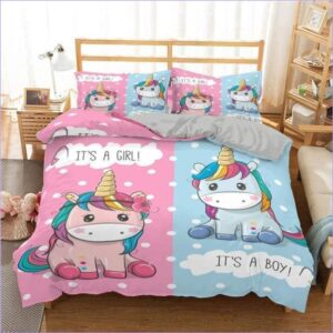housse de couette licorne bébés