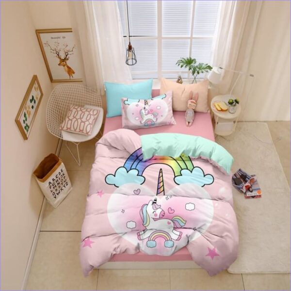 housse de couette licorne magique