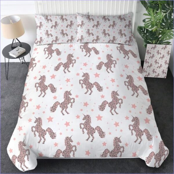 housse de couette licorne magique