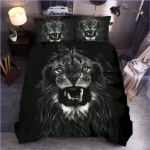 housse de couette lion
