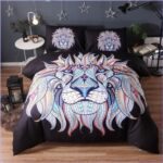 housse de couette lion