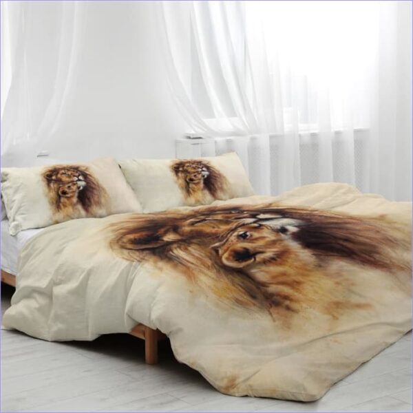 Housse de couette Lion 220x240