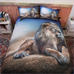 Housse de couette Lion élégante