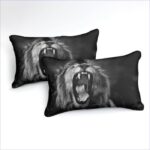 parure de lit lion rugissant modernisée