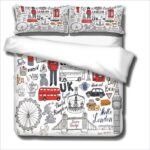 Parure de lit London blanche