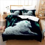 housse de couette loup