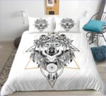 housse de couette loup
