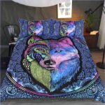 Housse de Couette Loup Bohème