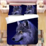 Housse de Couette Loup Cicatrice captivante